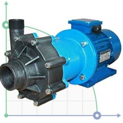 Pompa odśrodkowa ze sprzęgłem magnetycznym CM MAG-P4 PVDF 3,4 m3 / h (56,6 l / min); 7 m głowy