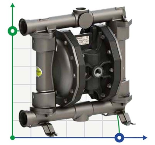 PHOENIX P250 AISI316 ATEX pompa membranowa pneumatyczna
