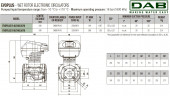 Pompa obiegowa DAB EVOPLUS 60/240 50 1x220-240 Y25 ze sterowaniem elektronicznym, 60220911