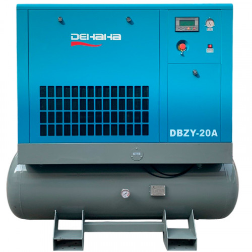 Kompresor śrubowy do linii cięcia laserowego serii DBZY, DMZY, DCZY o wydajności 0,55-2,21 m3/min, mocy 7,5-22 kW i ciśnieniu 1,58 MPa