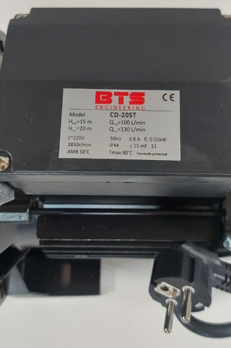 CD-20ST, AISI 304 pompa do piwa, zacieru, brzeczki