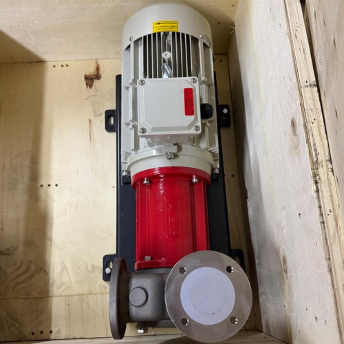 Pompa ze sprzęgłem magnetycznym ze stali nierdzewnej MDH-50, -120°C+350°C, AISI 316