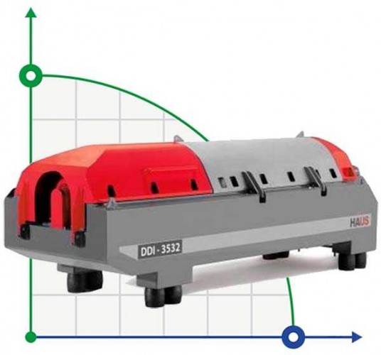 Specjalna wirówka dekantacyjna HAUS DECANTER DDI 3042 do zawiesiny jęczmienia
