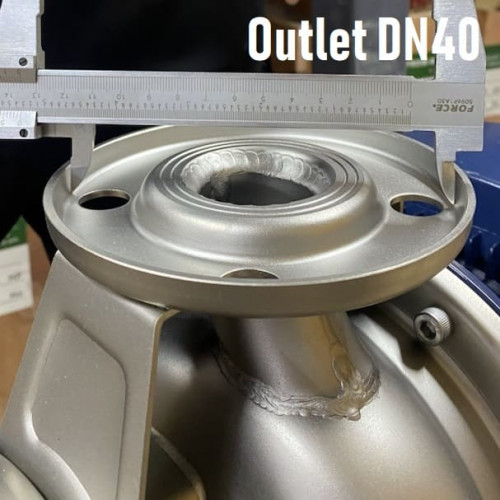 Pompa odśrodkowa do ścieków BZ 40-160/3, monoblok, stal nierdzewna