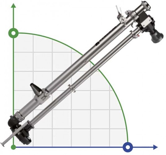 Veneroni LVT 20/1000, 4m, 684 m3/h pompa pionowa od WOM