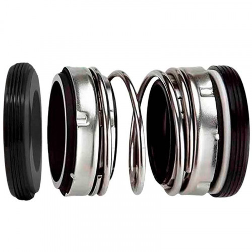 Podwójne uszczelnienie mechaniczne wału pompy R-4701 28, CAR/SIC/CAR/SIC, NBR, 304, T1B