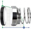 Uszczelnienie pompy R-101 25, CЕR/CAR, VITON, 304