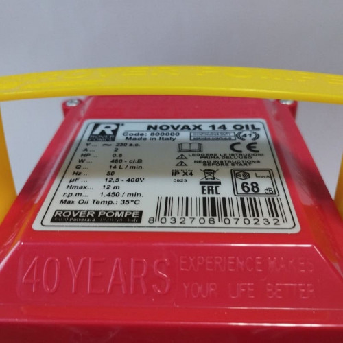 NOVAX 14 pompa olejowa do oleju roślinnego