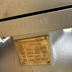 Zawór redukcyjny DN50, korpus WCB, wlot ciśnienia 5 bar, wylot 3 bar, para, 600 kg/h