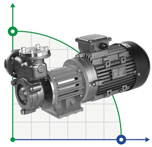 Pompa ze sprzęgłem magnetycznym ze stali nierdzewnej MDH-100U -196°C+400°C