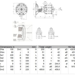 Pompa napędzana przez WOM ciągnika Rovatti F33K100/3E