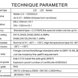 DN25 Przepływomierz rotametr KLZZ PN1 ze stali nierdzewnej do C2H5OH 40%, 100-1000 l/h Clamp