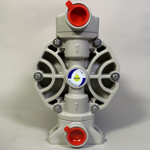 Pompa membranowa do kwasu azotowego PHOENIX P120 PP HYTREL+PTFE, 120 l/min