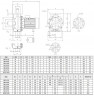 Pompa ze stali nierdzewnej do systemów gaśniczych NX32/150 (125), 1,1 kW, 20 m3/h, 22,5 m, 220 V/M, AISI 304 (EBARA 3M 32-125/1.1)