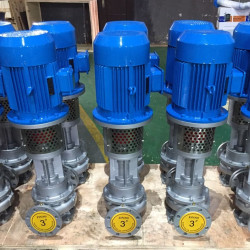 Pionowa pompa ciepła LQLRY65-65-210/2-C, 25 m3/h, 50 m, 7,5 kW, 2900 obr.