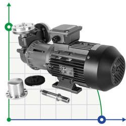 Pompa ze sprzęgłem magnetycznym ze stali nierdzewnej MDH-150U -196°C+400°C