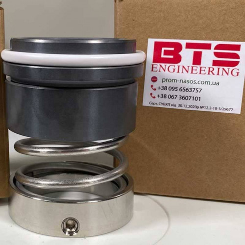 Uszczelnienie mechaniczne wału pompy R-108U 65, SIC/SIC, PTFE, 304, T5F