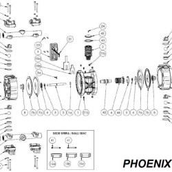 Uszczelka PTFE, PHOENIX P65, P100, P101