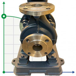 BGWHB 80-125(I) (100/20), 11kW, 2880, Ex - pompa ze stali nierdzewnej pozioma