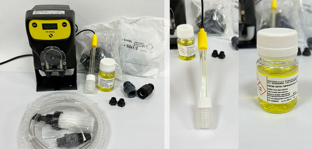 Perystaltyczna pompa dozująca PK POOL Rx 0101 z wbudowanym sterownikiem Rx