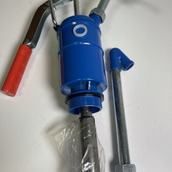 Pompa rotacyjna JESSBERGER JP-14 z napędem ręcznym, metalowy uchwyt