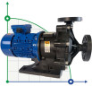 Pompa chemiczna MP-HX-250 GFRPP, 150L/min, 16M, 380V, ABLE Silnik ze sprzęgłem magnetycznym