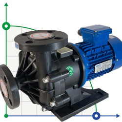 Pompa chemiczna MP-HX-250 GFRPP, 150L/min, 16M, 380V, ABLE Silnik ze sprzęgłem magnetycznym