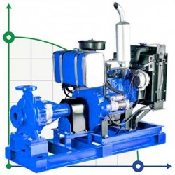 Diesel stacja wody awaryjnej BSD 50-250/300