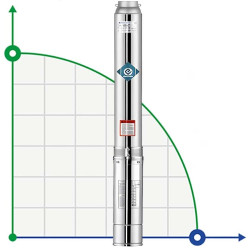 Pompa zatapialna do studni 6SS25/16, Wyjście: 4 cale, 15kW, 380V