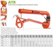 Pompa nawadniająca WOM Veneroni ATR 35/540, 6m, 1620 m3/h z obrotem hydraulicznym