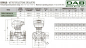 Pompa obiegowa DAB EVOPLUS 80/340 65 1x220-240 Y25 ze sterowaniem elektronicznym, 60231410