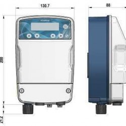 Sterownik eControl (pH, Rx, Cl) na 2 parametry