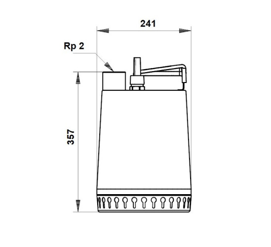 Grundfos Unilift AP12.50.11.A1 pompa odwadniająca ze stali nierdzewnej