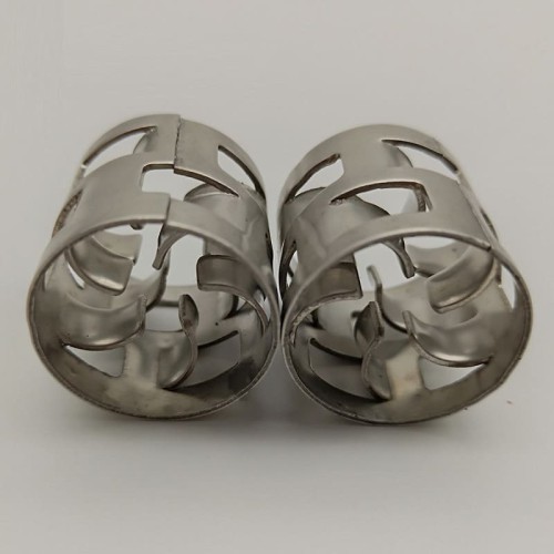 Wypełnienia metalowe Pierścienie Palla AISI 304, 50x50x0.8 mm, Metal Pall Ring