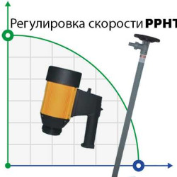 Pompa beczkowa BTS-HD-E2-V + PPHT-1000mm (z wymienną prędkością)