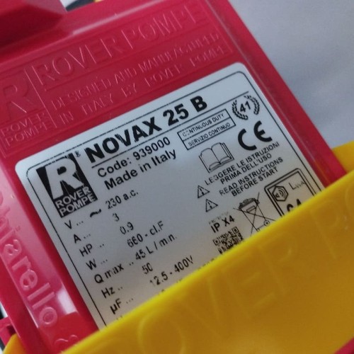 NOVAX 25B pompa do gorących cieczy do 95°C