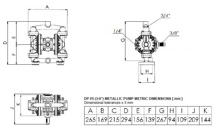 Pompa membranowa DiaPump DPX 05 AL/V