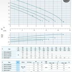 Pompa głębinowa Dreno GX 50-2/110 M z systemem tnącym i panelem sterowania