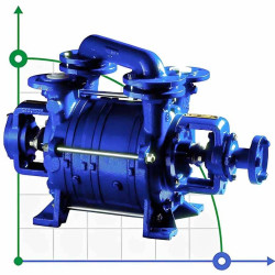 Pompa próżniowa PW.4.21.1.1010.1 bez silnika, ramy i sprzęgła