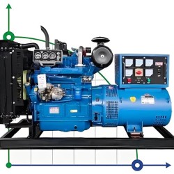 Przemysłowy generator diesla XHY-R50GF z ATS, silnik Ricardo 62,5kVA, 50kW, 380V/50HZ typ otwarty