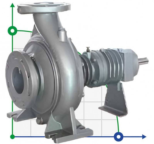 Pompa gorącego oleju EMSE EKY 50-250, 30 kW, 2900, bez silnika