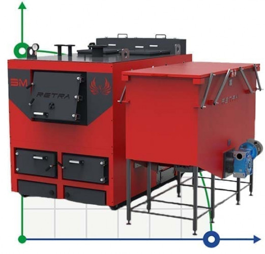 Kocioł zrębkowy Retra-3M BIO, 400kW