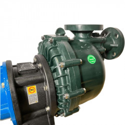 Pompa chemiczna do wodnego roztworu chlorynu sodu QHB-P-40022VAL-SSH5V38AGABS-3801, PVDF, 1,5 kW, 380 V