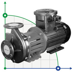 Pompa ze sprzęgłem magnetycznym wykonana ze stali nierdzewnej MDZ-50 -50°C+400°C