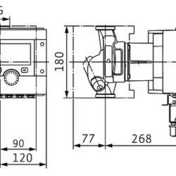 Wilo-Stratos MAXO 25/0,5-12-R7 PN10 pompa obiegowa
