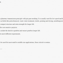 Mieszalnik GREATWALL MIXERS seria GMX z przekładnią zębatą o mocy do 90 kW 0,1~160 obr./min