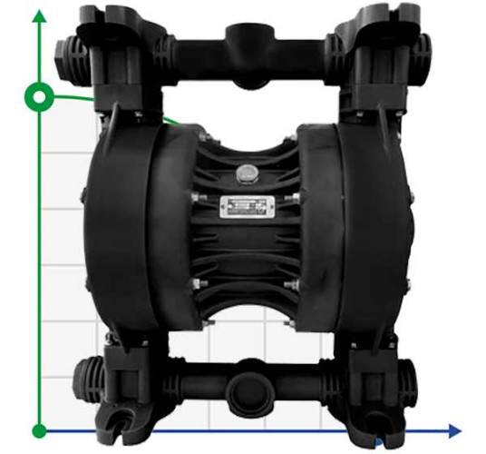 Pompa membranowa RUBY 051V-P-TVT-T