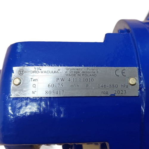 Pompa próżniowa PW4.11.1.1010 bez silnika