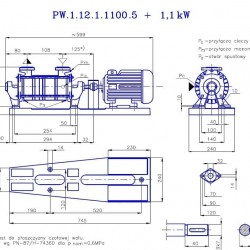 PW.1.12.1.1100 pompa próżniowa jednostopniowa