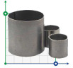 Pierścienie raschiga AISI 304, 80 mm, Raschig Ring